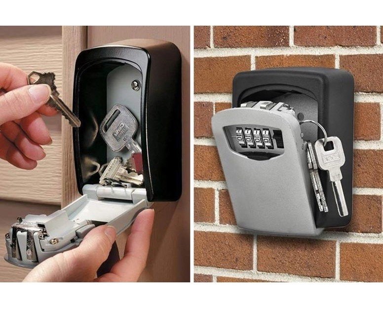 praktická bezpečnostní skříňka na klíče